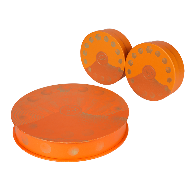 Pevná okrúhla bonboniéra odolná voči vlhkosti