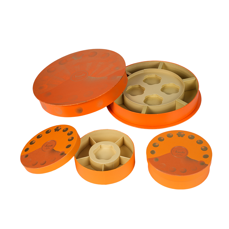 Pevná okrúhla bonboniéra odolná voči vlhkosti