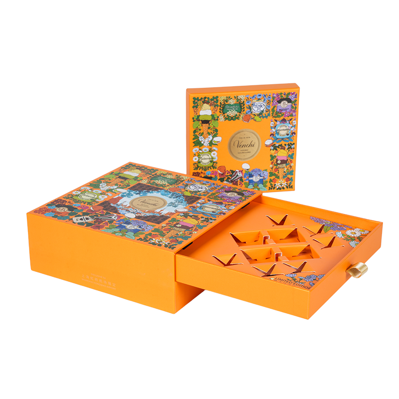 Pevná dvojdverová škatuľka na balenie čokolády