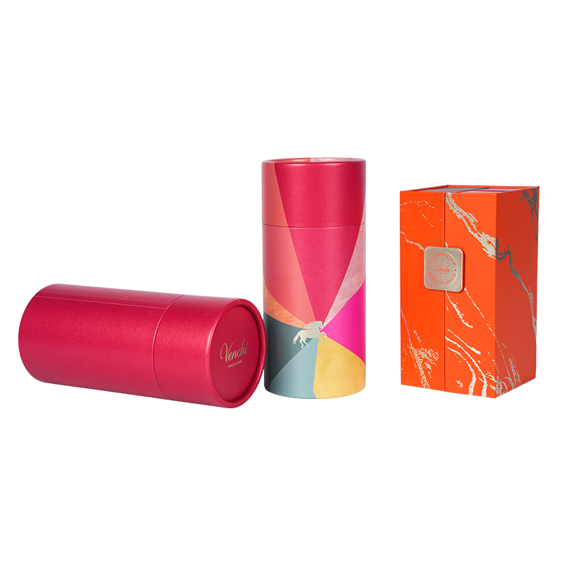 Pevné odklápacie veko (nebo-a-zem) okrúhla čokoláda