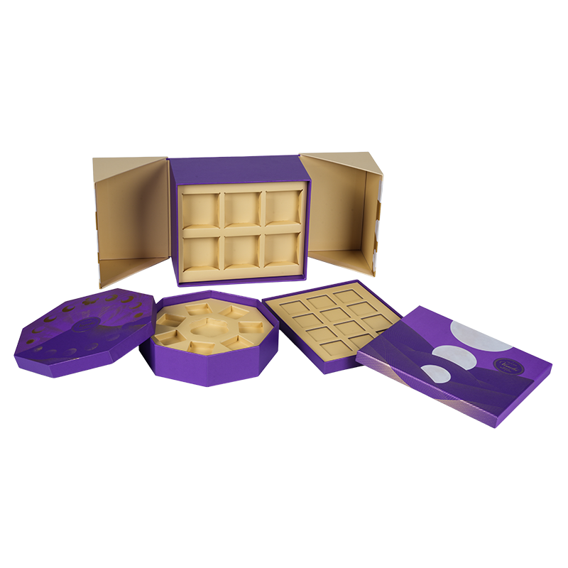 Pevná dvojdverová škatuľka na balenie čokolády