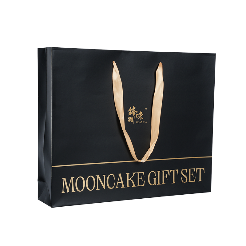 Vodoodolná taška na tortu z kraft/bielej lepenky