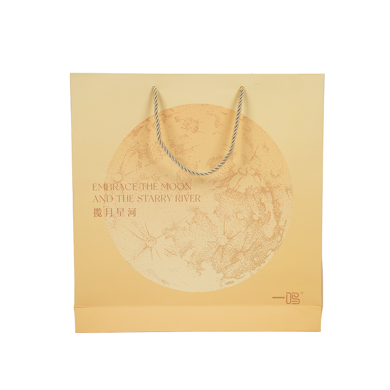 Vodoodolná taška na tortu z kraft/bielej lepenky