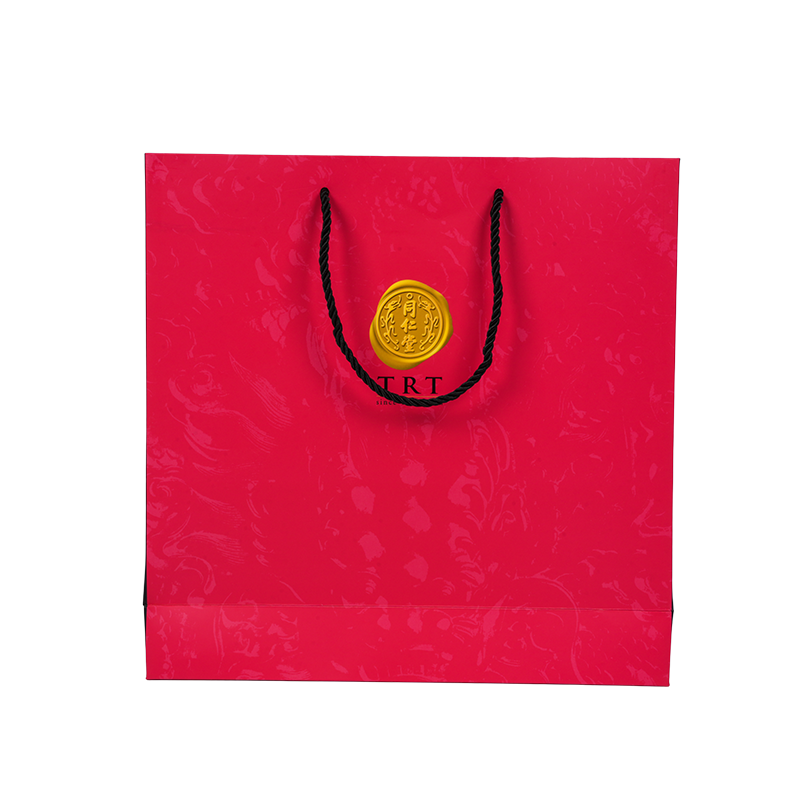 Vertikálna biela kartónová taška na zdravotné doplnky