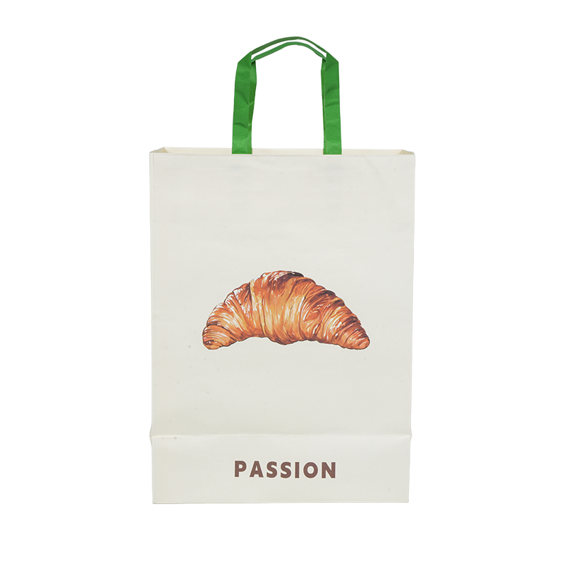 Vodoodolná taška na tortu z kraft/bielej lepenky