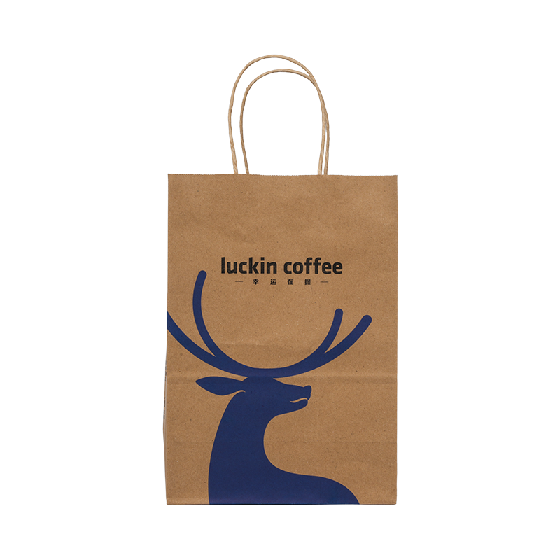 Polotuhá krabica z kraftového papiera so sebou