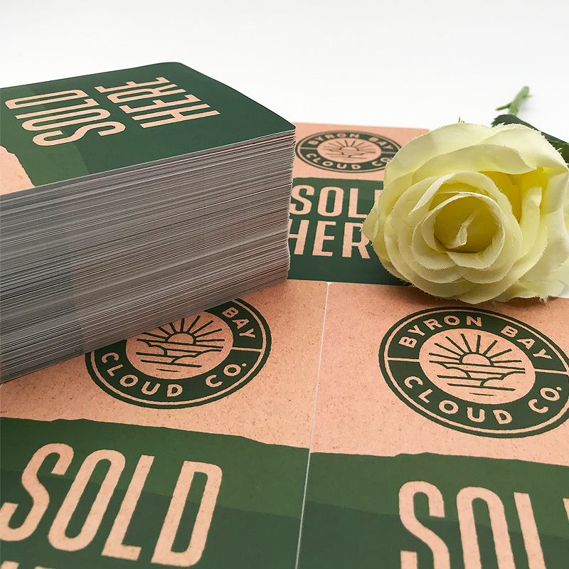 Potravinová kraftová nálepka – pekáreň a maloobchodná etiketa