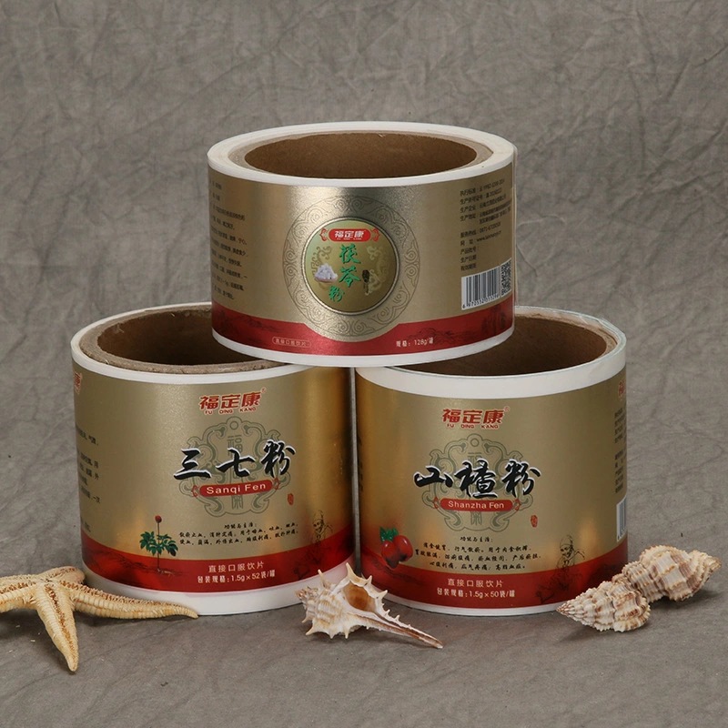 Samolepiace etikety na zdravotné doplnky